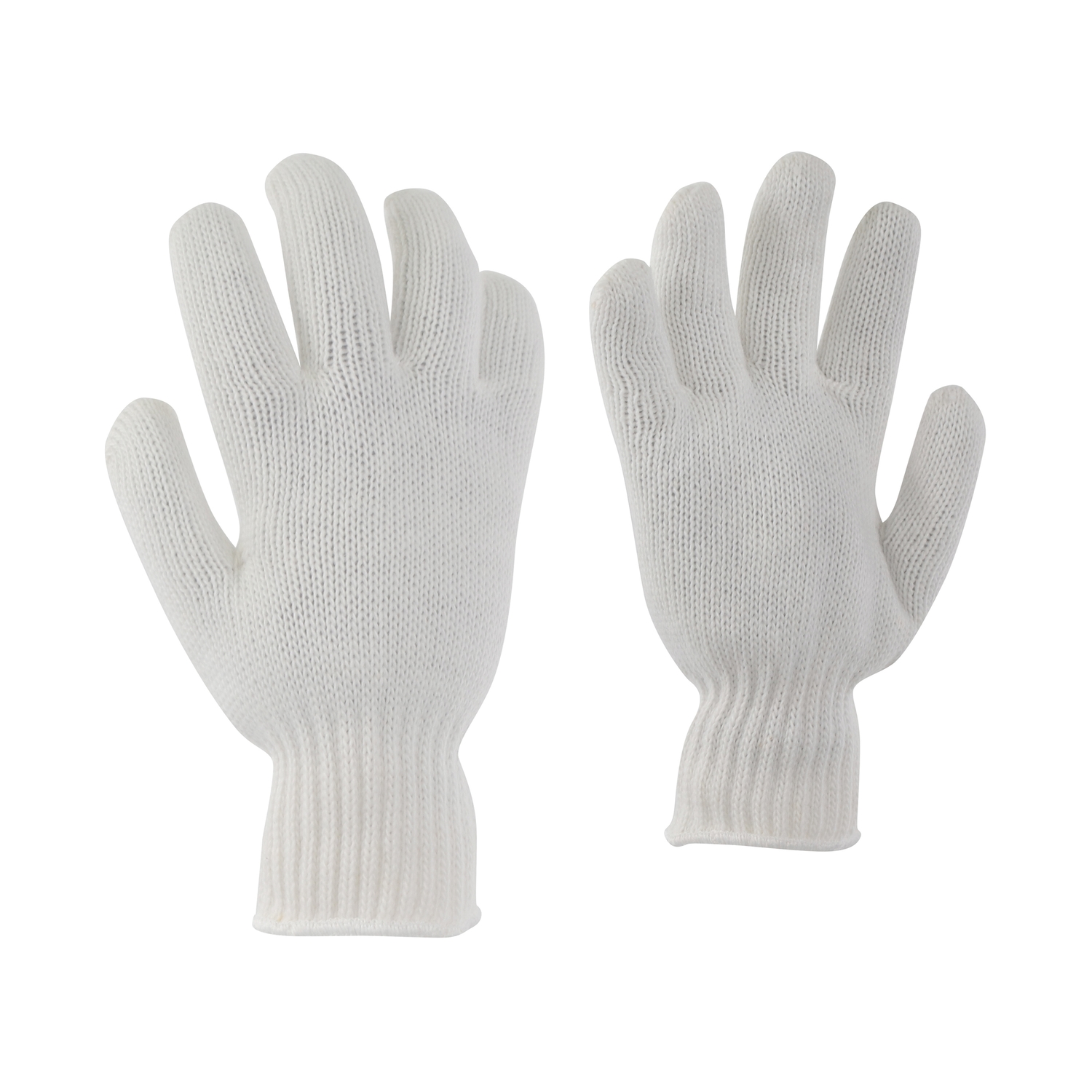 Glove-70% Nylon/30% Poly.-Elast.knit